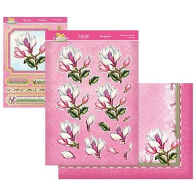 Magnificent Magnolia - Hunkydory In Full Bloom Floral Delights Deco-Large Kit