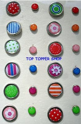 MAKING MEMORIES PEBBLE BRADS ' IN BLOOM '