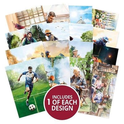 Men's Leisuretime 16 A7 Sheets from Hunkydory  Pocket Pad