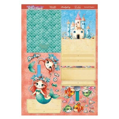 Mermaid kingdom - Hunkydory Pop-Up Stepper Card Kit