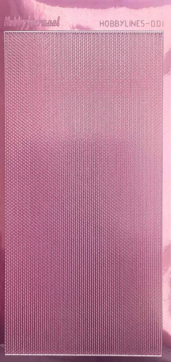 Mirror Candy Fine Chain Border Peel Off Stickers Hobbylines 001
