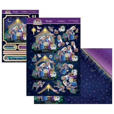 O Come Let Us Adore Him - Hunkydory A Merry Little Christmas Deco-Large Set