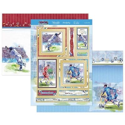On the Pitch - Hunkydory Sporting Pastimes Luxury Topper Kit