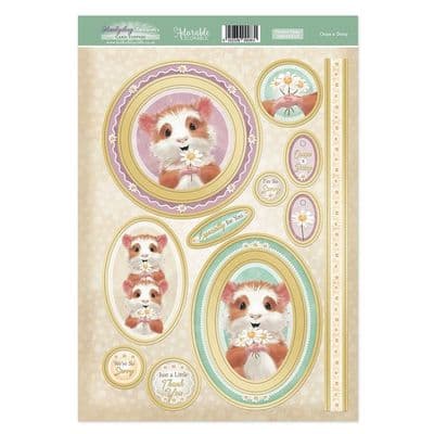 Oops a Daisy - Hunkydory Favourites Toppers A4 Sheet