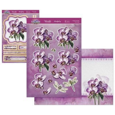 Opulent Orchids - Hunkydory In Full Bloom Deco-Large Kit