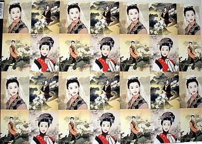 ORIENTAL MAIDEN KANBAN A4 CARD