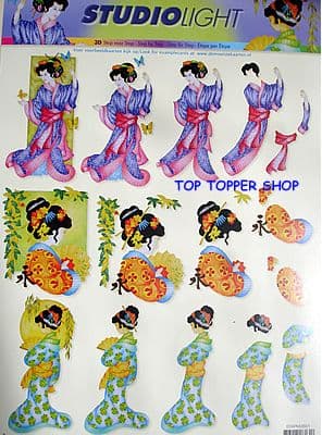 ORIENTAL STUDIOLIGHT DECOUPAGE 881