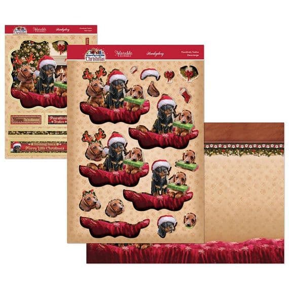 Pawsitively Festive - Hunkydory A Merry Little Christmas Deco-Large Set