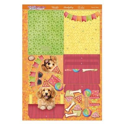 Pawty Time! - Hunkydory Pop-Up Stepper Card Kit