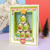 Penguin Tree - Hunkydory A Merry Little Christmas Deco-Large Set