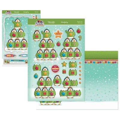 Penguin Tree - Hunkydory A Merry Little Christmas Deco-Large Set
