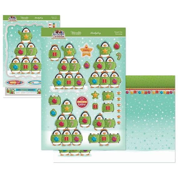 Penguin Tree - Hunkydory A Merry Little Christmas Deco-Large Set