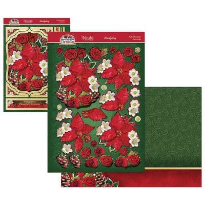 Perfect Poinsettia - Hunkydory A Merry Little Christmas Deco-Large Set