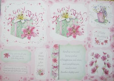 POSIES & PRESENTS DIECUT CARD TOPPERS KANBAN 1941