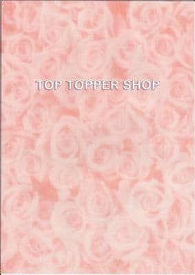 Red Roses A4 Vellum Paper