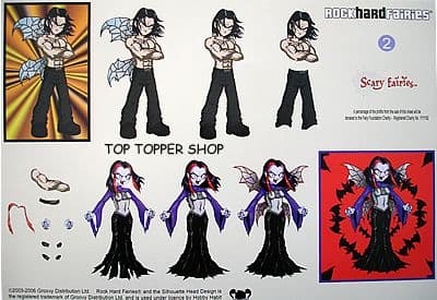 ROCK HARD FAIRIES DECOUPAGE 2