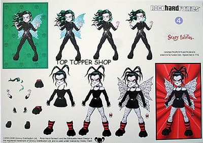 ROCK HARD FAIRIES DECOUPAGE 4