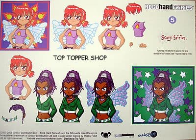 ROCK HARD FAIRIES DECOUPAGE 5