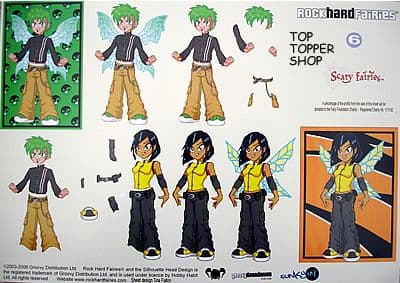 ROCK HARD FAIRIES DECOUPAGE 6