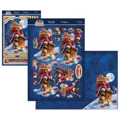 Santa's Here! - Hunkydory A Merry Little Christmas Deco-Large Set