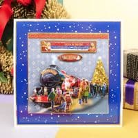 Santa's On His Way - Hunkydory A Merry Little Christmas Deco-Large Set