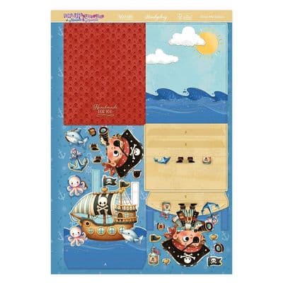 Shiver Me Timbers - Hunkydory Pop-Up Stepper Card Kit