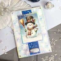 Snowy Days & Frosted Nights - 16 A7 Hunkydory Images for Card Toppers