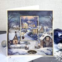Snowy Days & Frosted Nights - 16 A7 Hunkydory Images for Card Toppers