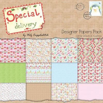 SPECIAL DELIVERY PAPER PACK 12 sheets