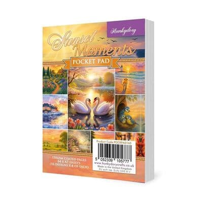 Sunset Moments - Hunkydory Pocket Pad  64 A7 Sheets
