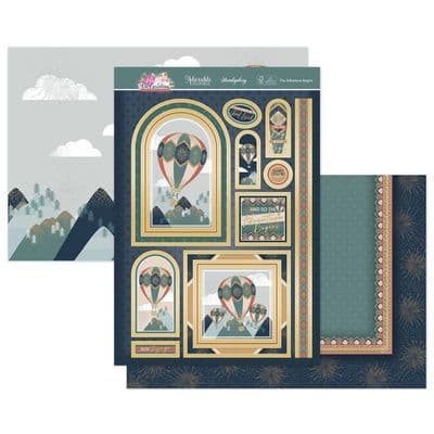 The Adventure Begins - Hunkydory Heartfelt Luxury Card Topper Set