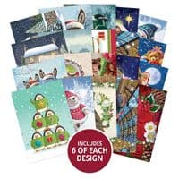 The Little Book of A Merry Little Christmas - 120 A6 Hunkydory Toppers