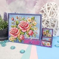 The Little Book of Roses - Hunkydory Pad of 120 A6 Paper Toppers