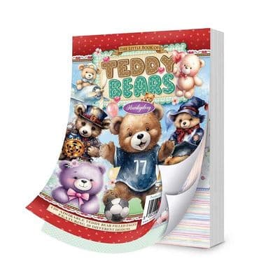 The Little Book of Teddy Bears - Hunkydory Pad of 120 A6 Paper Toppers