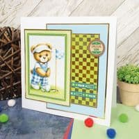 The Little Book of Teddy Time - Hunkydory Pad of 120 A6 Paper Toppers
