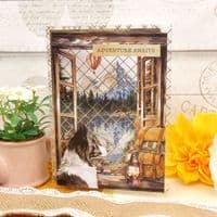 The Little Book of Window Scenes - Hunkydory Pad of 120 A6 Paper Toppers