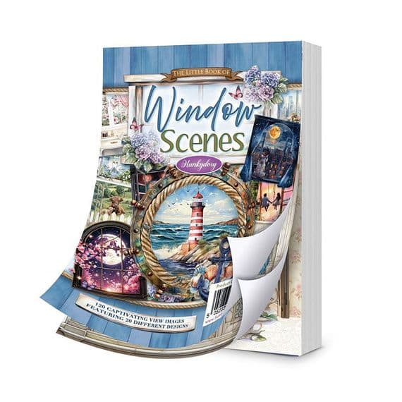 The Little Book of Window Scenes - Hunkydory Pad of 120 A6 Paper Toppers
