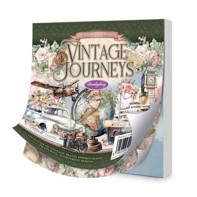 The Square Little Book of Vintage Journeys - Hunkydory Pad of 120  5