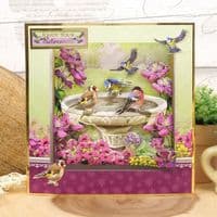 Tweet Wishes - Spring is Here Hunkydory Die Cut Decoupage Kit