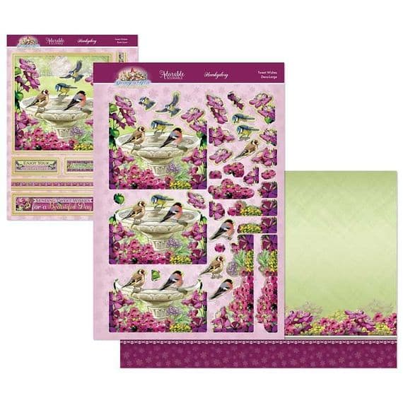 Tweet Wishes - Spring is Here Hunkydory Die Cut Decoupage Kit