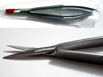 TWEEZER SCISSORS - STRAIGHT - FOR DECOUPAGE