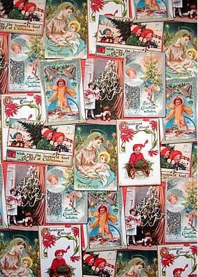 VINTAGE CHILDREN - A4 BACKING PAPER