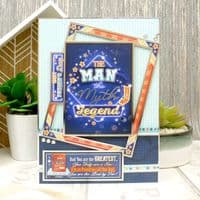 What a Legend - Hunkydory Special Days Luxury Topper Kit