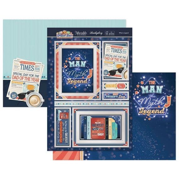 What a Legend - Hunkydory Special Days Luxury Topper Kit