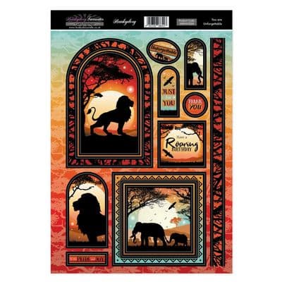 You are Unforgettable - Hunkydory Favourites Toppers A4 Sheet