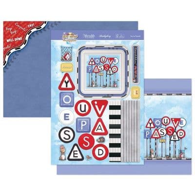 You've Passed! -  Hunkydory Treasured Moments  Luxury Topper Kit