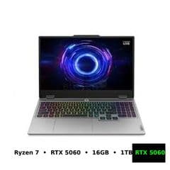 Lenovo LOQ 15 Ryzen 7 RTX 5060 16GB 1TB SSD 144Hz Gaming Laptop