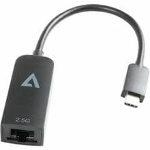 V7 USB-C To Ethernet Adaptor RJ-45 2.5 Gbps Thunderbolt Compatible