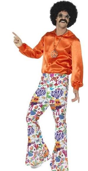 60's 70's Groovy Flared Trousers (44907)