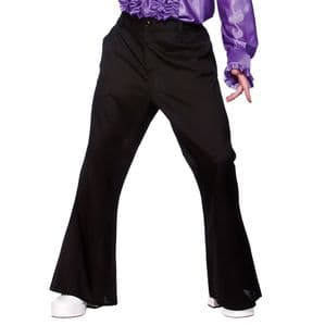 70's Flared Trousers (Black or White)